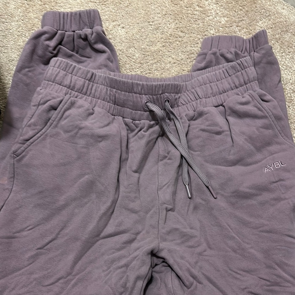 AYBL Large Purple joggers